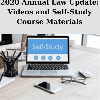 2020 Annual Law Update: Videos and Self-Study Course Materials By The Missouribar
