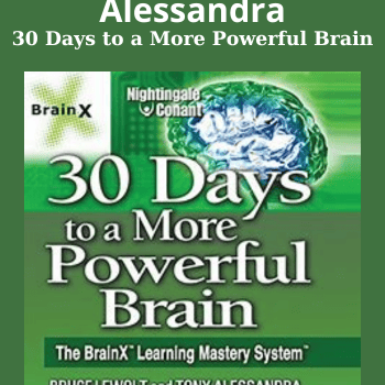 30 Days to a More Powerful Brain By Bruce Lewolt and Tony Alessandra