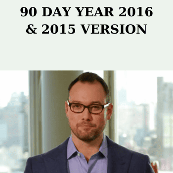 90 DAY YEAR 2016 & 2015 VERSION By TODD HERMAN