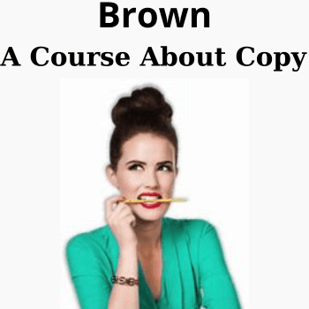A Course About Copy By Nikki Elledge Brown