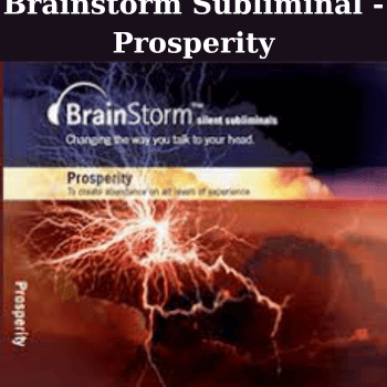Brainstorm Subliminal - Prosperity By BrainSpeak