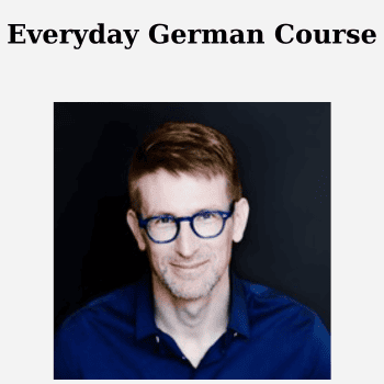 Everyday German Course By Michael Schmitz