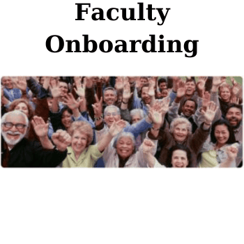 Faculty Onboarding By Internal