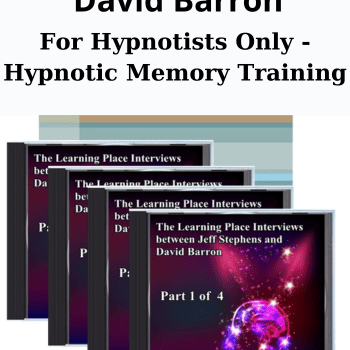 For Hypnotists Only - Hypnotic Memory Training By Jeffry Stephens and David Barron