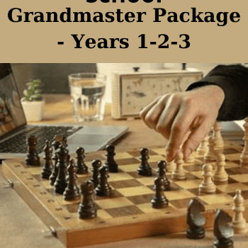 Grandmaster Package - Years 1-2-3 By International Chess School