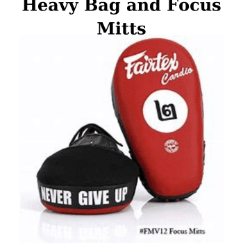 Heavy Bag and Focus Mitts By Rick Young JKD