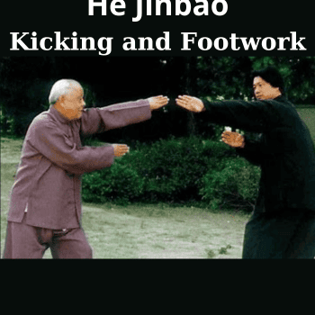 Kicking and Footwork By Yin Style Bagua and He Jinbao