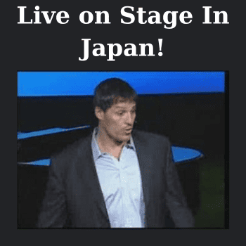 Live on Stage In Japan! By Anthony Robbins