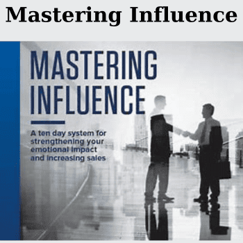 Mastering Influence By Anthony Robbins
