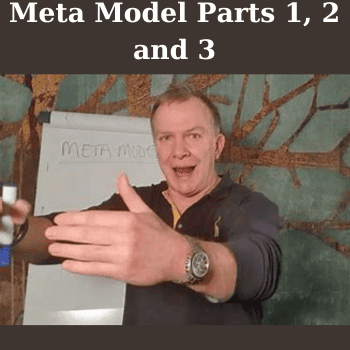 Meta Model Parts 1, 2 and 3 By Michael Breen