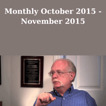 Monthly October 2015 - November 2015 By Dan Kennedy