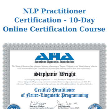 NLP Practitioner Certification - 10-Day Online Certification Course By Joe Tabbanella