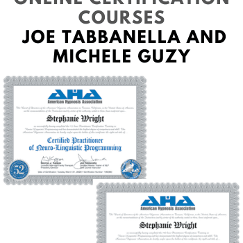 NLP Practitioner Certification Bundle Online Certification Courses By Joe Tabbanella and Michele Guzy