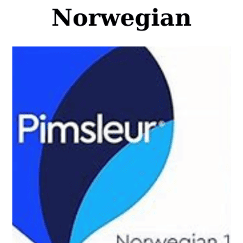 Norwegian By Pimsleur