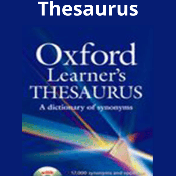 Oxford Learner's Thesaurus
