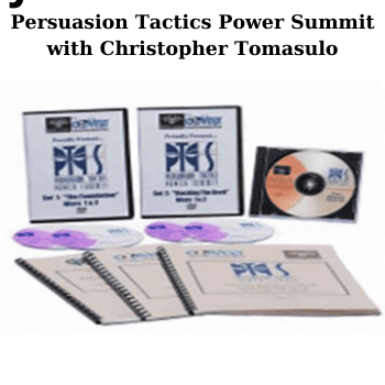 Persuasion Tactics Power Summit with Christopher Tomasulo By Jonathan Altfeld