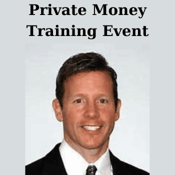 Private Money Training Event By David Lindahl
