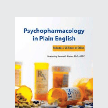Psychopharmacology in Plain English By Kenneth Carter