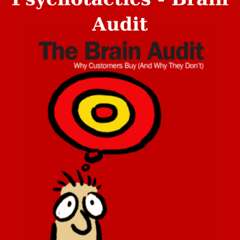 Psychotactics - Brain Audit By Sean D'Souza