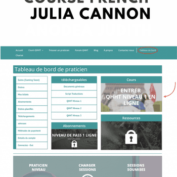 QHHT Level 1 Online Course French By Julia Cannon