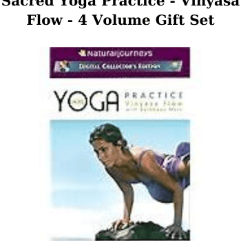 Sacred Yoga Practice - Vinyasa Flow - 4 Volume Gift Set By Rainbeau Mars