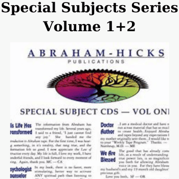 Special Subjects Series Volume 1+2 By Abraham-Hicks