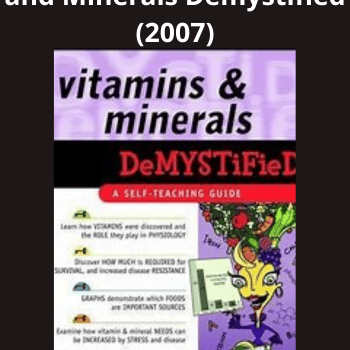 Steve Blake VSH Vitamins and Minerals Demystified (2007)