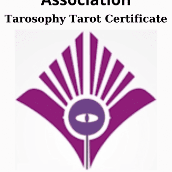 Tarosophy Tarot Certificate By The Tarosophy Tarot Association