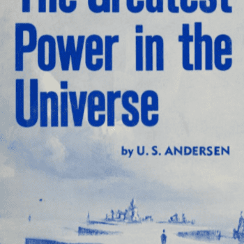 The Greatest Power in the Universe By U.S. Andersen