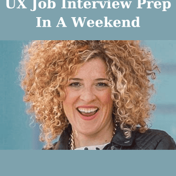 UX Job Interview Prep In A Weekend By Sarah Doody
