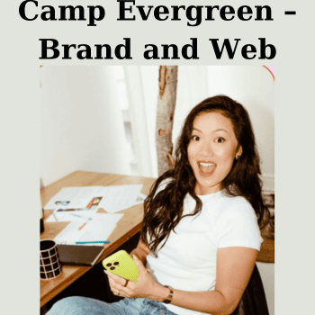 Camp Evergreen – Brand and Web By Alyssa Nguyen