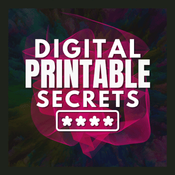 Digital Printable Secrets By Ben Adkins