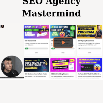 SEO Agency Mastermind By Julian Goldie