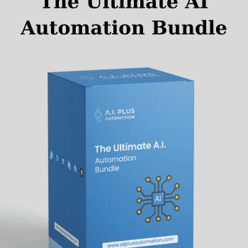 The Ultimate AI Automation Bundle By Anthony Lee