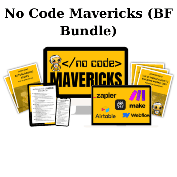 No Code Mavericks (BF Bundle) By Justin Brooke