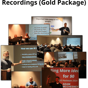 SEORockstars 2024 Recordings (Gold Package)