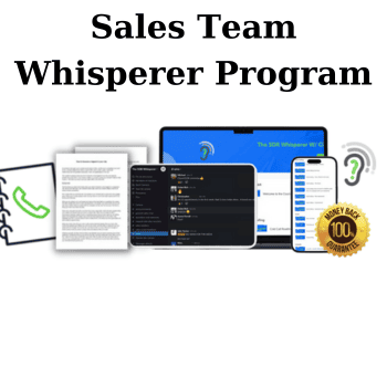 Sales Team Whisperer Program By Dylan Rich