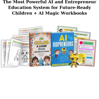 The Most Powerful AI and Entrepreneur Education System for Future-Ready Children + AI Magic Workbooks By The AI Kidpreneurs