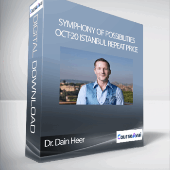 $494 for Dr. Dain Heer - Symphony of Possibilities Oct-20 Istanbul Repeat Price Course