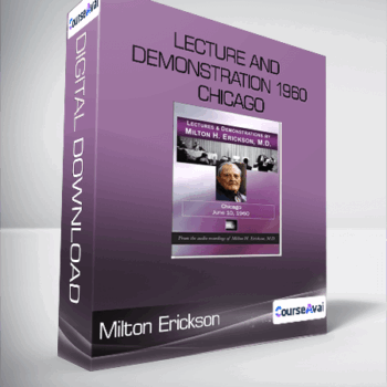 $12 for Milton Erickson - Lecture and Demonstration 1960 Chicago Course