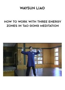 $27 for [Download Now] Waysun Liao â€“ How to Work with Three Energy Zones in Tao Gong Meditation Course