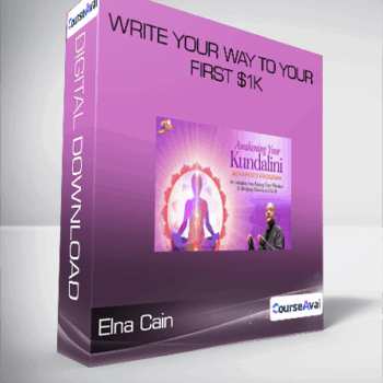 $32 for Elna Cain - Write Your Way to Your First $1k Course