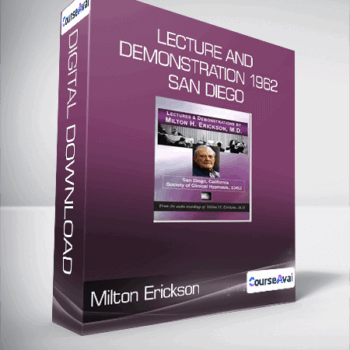 $13 for Milton Erickson - Lecture and Demonstration 1962 San Diego Course