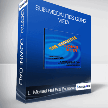 $7 for L. Michael Hall and Bob Bodenhamer - Sub-Modalities Going Meta Course
