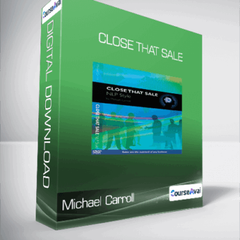 $33 for Michael Carroll - Close That Sale Course