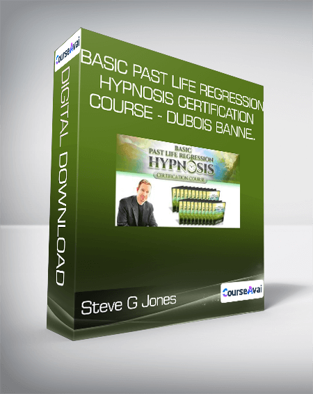 $11 for Steve G Jones - Basic Past Life Regression Hypnosis Certification Course - Dubois Banne.. Course