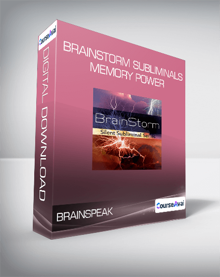 $18 for BrainSpeak - BrainStorm Subliminals - Memory Power Course