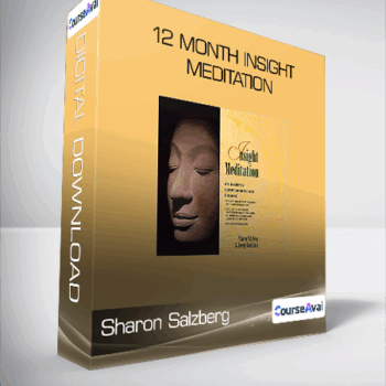 $37 for Sharon Salzberg - 12 Month Insight Meditation Course