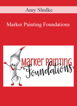 $58 for Amy Shulke â€“ Marker Painting Foundations Course