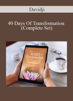 $16 for Davidji â€“ 40 Days Of Transformation (Complete Set) Course